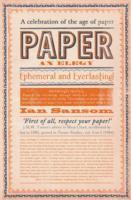 Paper: An Elegy (inbunden)