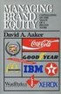 Managing Brand Equity