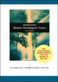 Modern Sociological Theory (h�ftad)