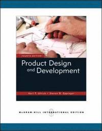 Product Design and Development (h�ftad)