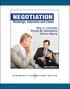 Negotiation: Readings, Exercises, and Cases