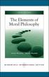 The Elements of Moral Philosophy