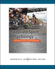 Applied Sport Psychology: Personal Growth to Peak Performance (h�ftad)