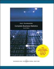 Complete Business Statistics with Student CD