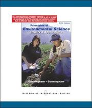 Principles of Environmental Science (h�ftad)