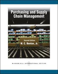 Purchasing and Supply Chain Management (h�ftad)