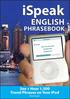 iSpeak English Phrasebook (MP3 CD+ Guide)