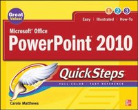 Microsoft Office PowerPoint 2010 QuickSteps (h�ftad)