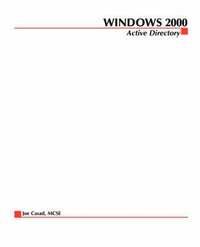 Windows 2000 Active Directory (h�ftad)