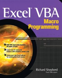 Excel VBA Macro Programming (h�ftad)