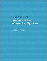 Essentials of Business Driven Information Systems (h�ftad)