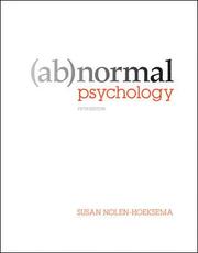 Abnormal Psychology (inbunden)