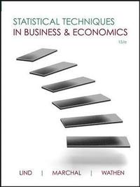 Statistical Techniques in Business and Economics (h�ftad)