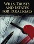 Wills Trusts & Estates For Paralegals