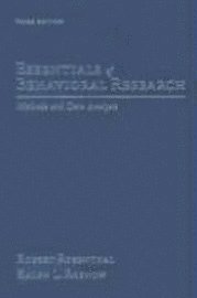 Essentials of Behavioral Research: Methods and Data Analysis (h�ftad)