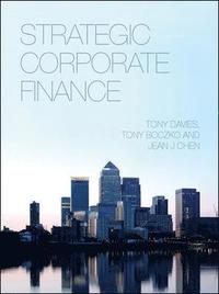 Strategic Corporate Finance (h�ftad)