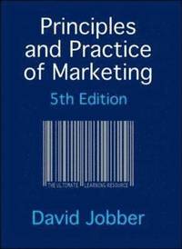Principles and Practice of Marketing with Redemption card