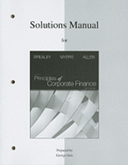 Solutions Manual to Accompany Principles of Corporate Finance (h�ftad)