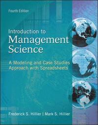 MP Introduction to Management Science with Student CD and Crystal Ball passcode card (h�ftad)