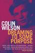 Dreaming to Some Purpose
