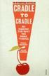 Cradle to Cradle