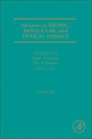 Advances in Atomic, Molecular, and Optical Physics (inbunden)