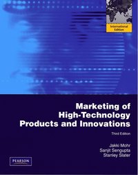 Marketing of High-Technology Products and Innovations (h�ftad)