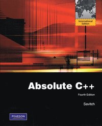 Absolute C++