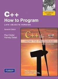 C++ How to Program: Late Objects Version International Version 7th Edition (h�ftad)
