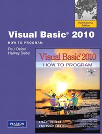 Visual Basic 2010 How to Program: Pearson International Edition 5th Edition Book/DVD Package (h�ftad)