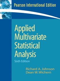 Applied Multivariate Statistical Analysis (h�ftad)