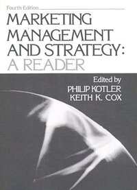 Marketing Management and Strategy (h�ftad)