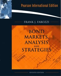 Bond Markets, Analysis, and Strategies (h�ftad)