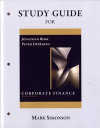 Study Guide for Corporate Finance