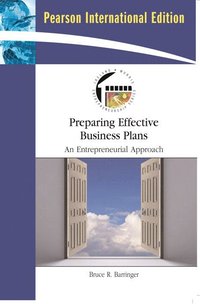 Preparing Effective Business Plans (h�ftad)