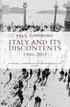Italy and Its Discontents 1980-2001
