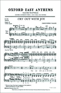 Cry out with joy (h�ftad)