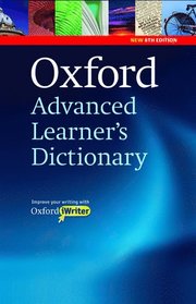 Oxford Advanced Learner's Dictionary, 8th Edition: Hardback with CD-ROM (includes Oxford iWriter)