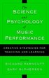 The Science and Psychology of Music Performance