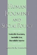 Human Judgment and Social Policy