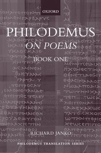 Philodemus: On Poems, Book 1