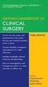 Oxford Handbook of Clinical Surgery