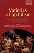 Varieties of Capitalism