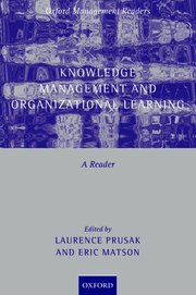 Knowledge Management and Organizational Learning (h�ftad)