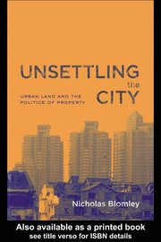 Unsettling the City (e-bok)
