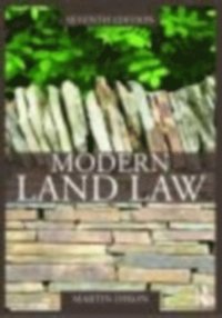 Modern Land Law 7/e (h�ftad)