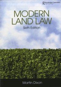 Modern Land Law 6/e (h�ftad)