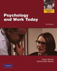 Psychology and Work Today (h�ftad)