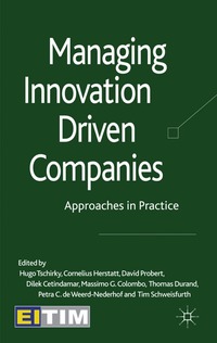 Managing Innovation Driven Companies (h�ftad)