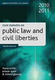 Core Statutes on Public Law and Civil Liberties (h�ftad)